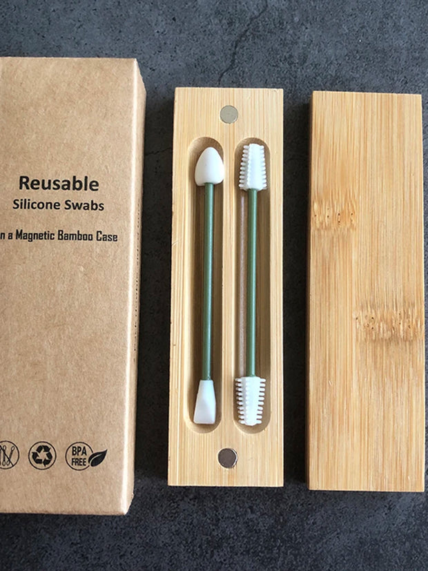Biodegradable Silicone Swabs - Ear Cleaning