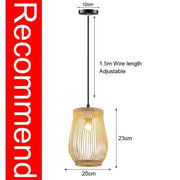 Bamboo Pendant Ceiling Light