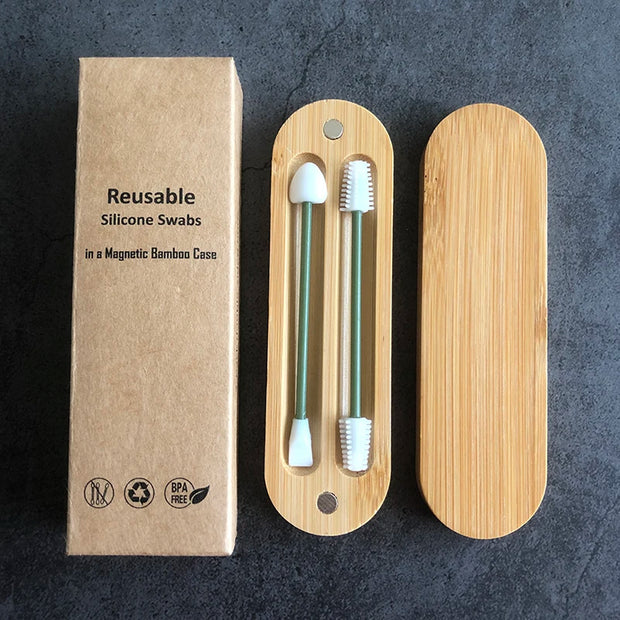 Biodegradable Silicone Swabs - Ear Cleaning