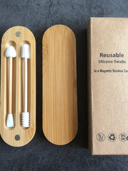 Biodegradable Silicone Swabs - Ear Cleaning