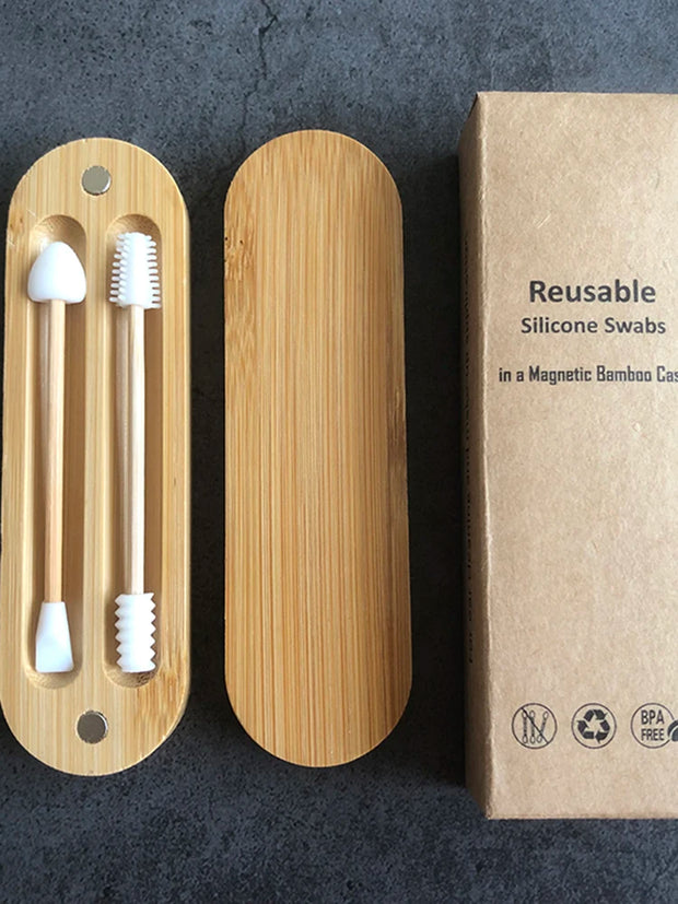 Biodegradable Silicone Swabs - Ear Cleaning