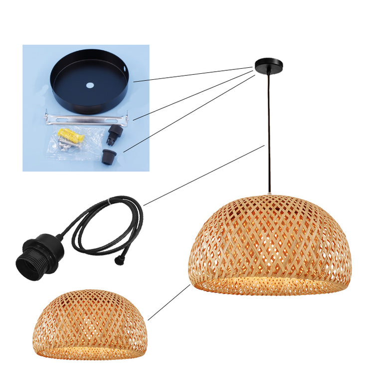Bamboo Pendant Ceiling Light