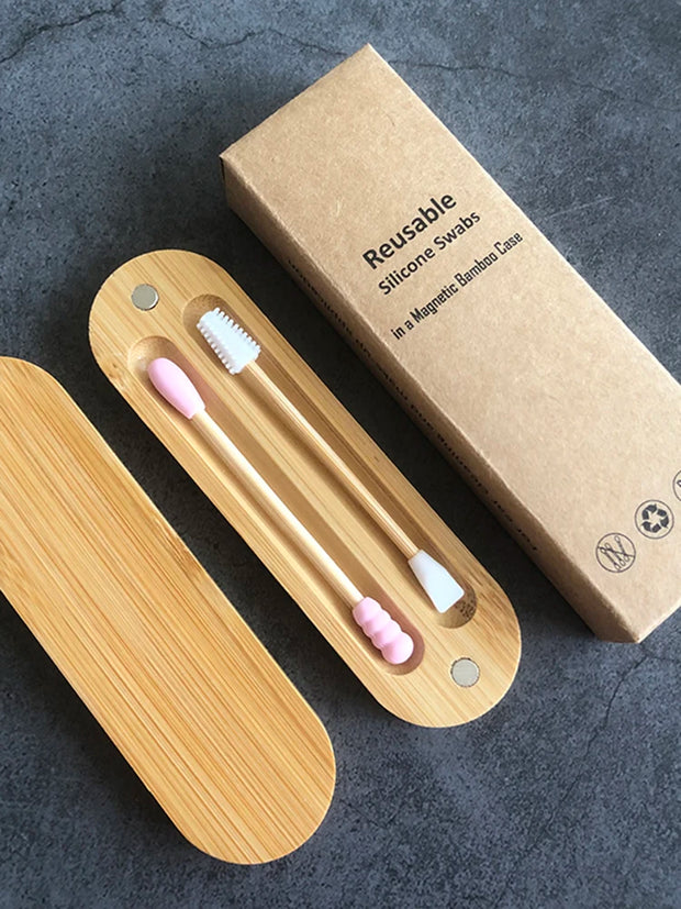 Biodegradable Silicone Swabs - Ear Cleaning