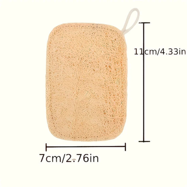 6 Loofah Natural Sponges