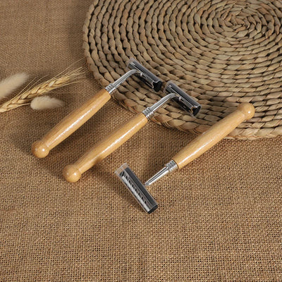 Natural Bamboo Shaving Razors