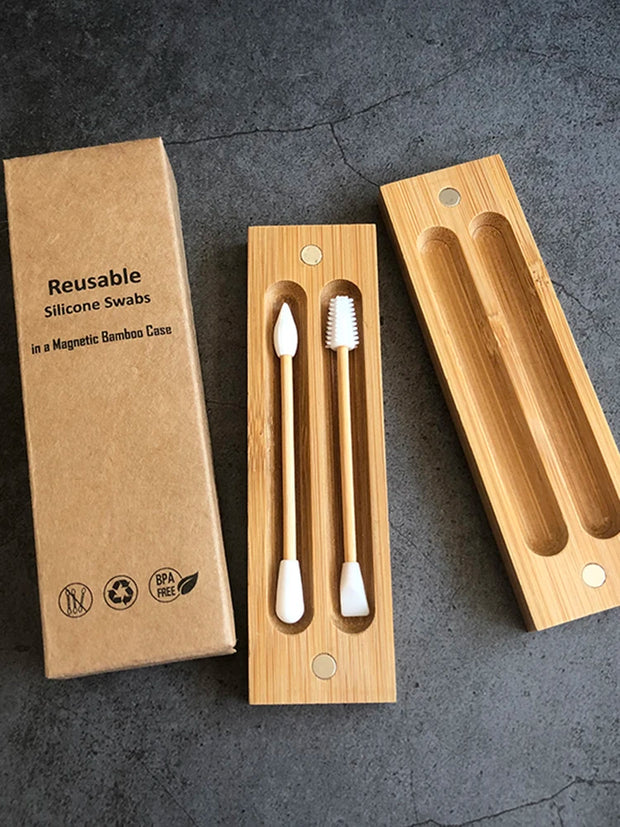 Biodegradable Silicone Swabs - Ear Cleaning