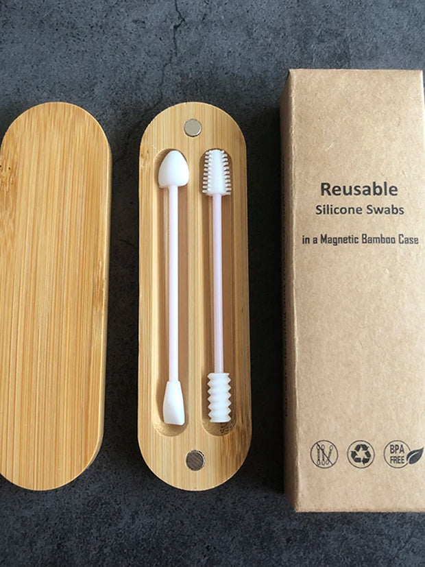 Biodegradable Silicone Swabs - Ear Cleaning