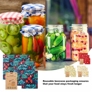 Eco Friendly Organic Beeswax Food Wrap