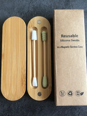 Biodegradable Silicone Swabs - Ear Cleaning