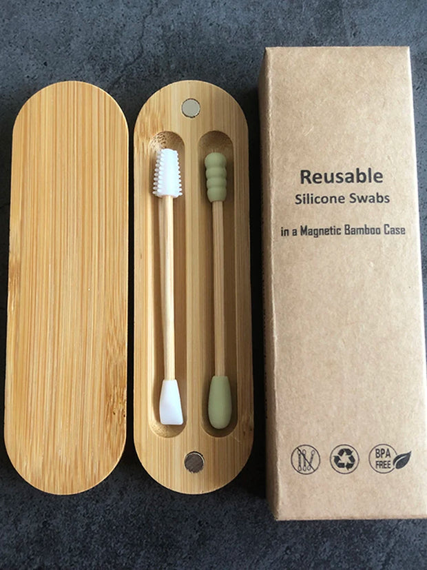 Biodegradable Silicone Swabs - Ear Cleaning
