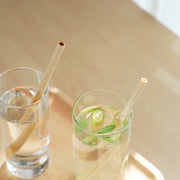 10 Natural Bamboo Straw